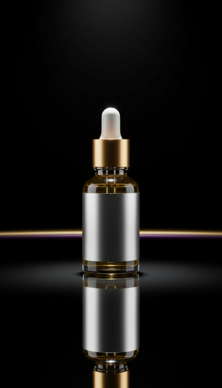 Cuticle Oil In Glass Dropper Bottle