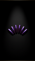 Violet Chrome Press-On Nails Set